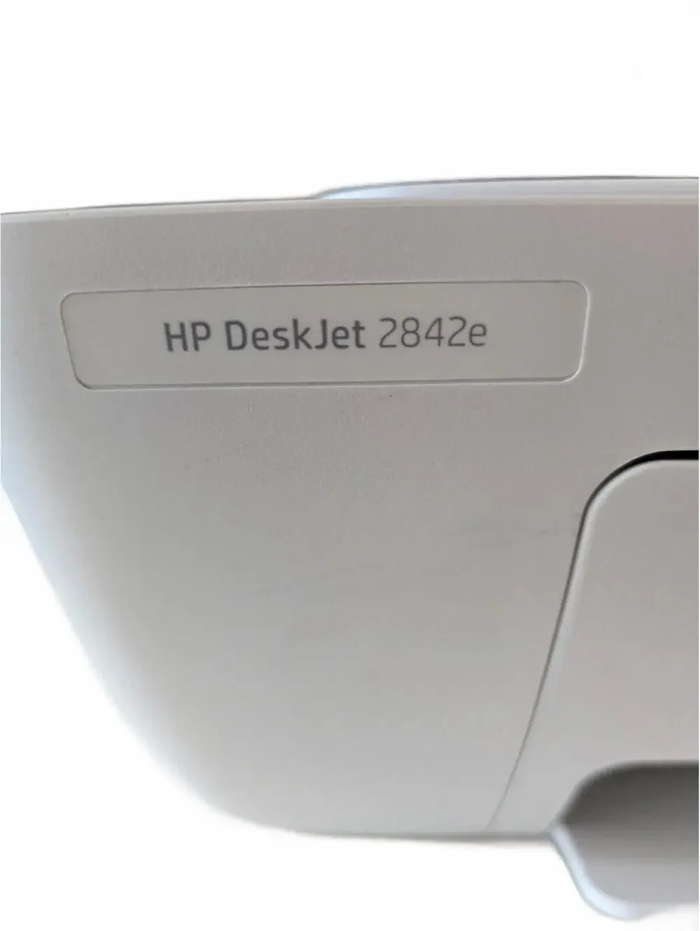 HP DeskJet 2842e Wireless All-in-One Inkjet Printer W/ Cord & Reference Guide